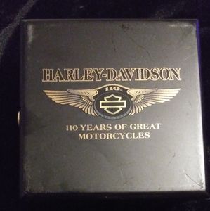 Harley-Davidson 110th anniversary medallion